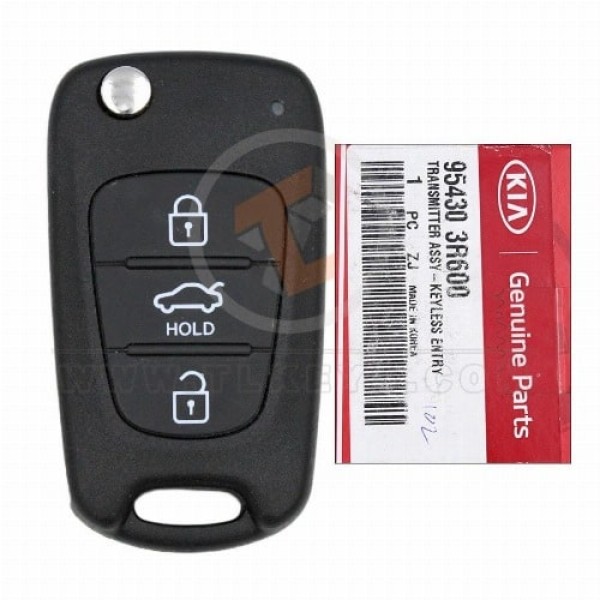 Véritable clé à distance Kia Cadenza 2011 2012 P/N : 95430-3R600 433 MHz Fréquence 433 MHz